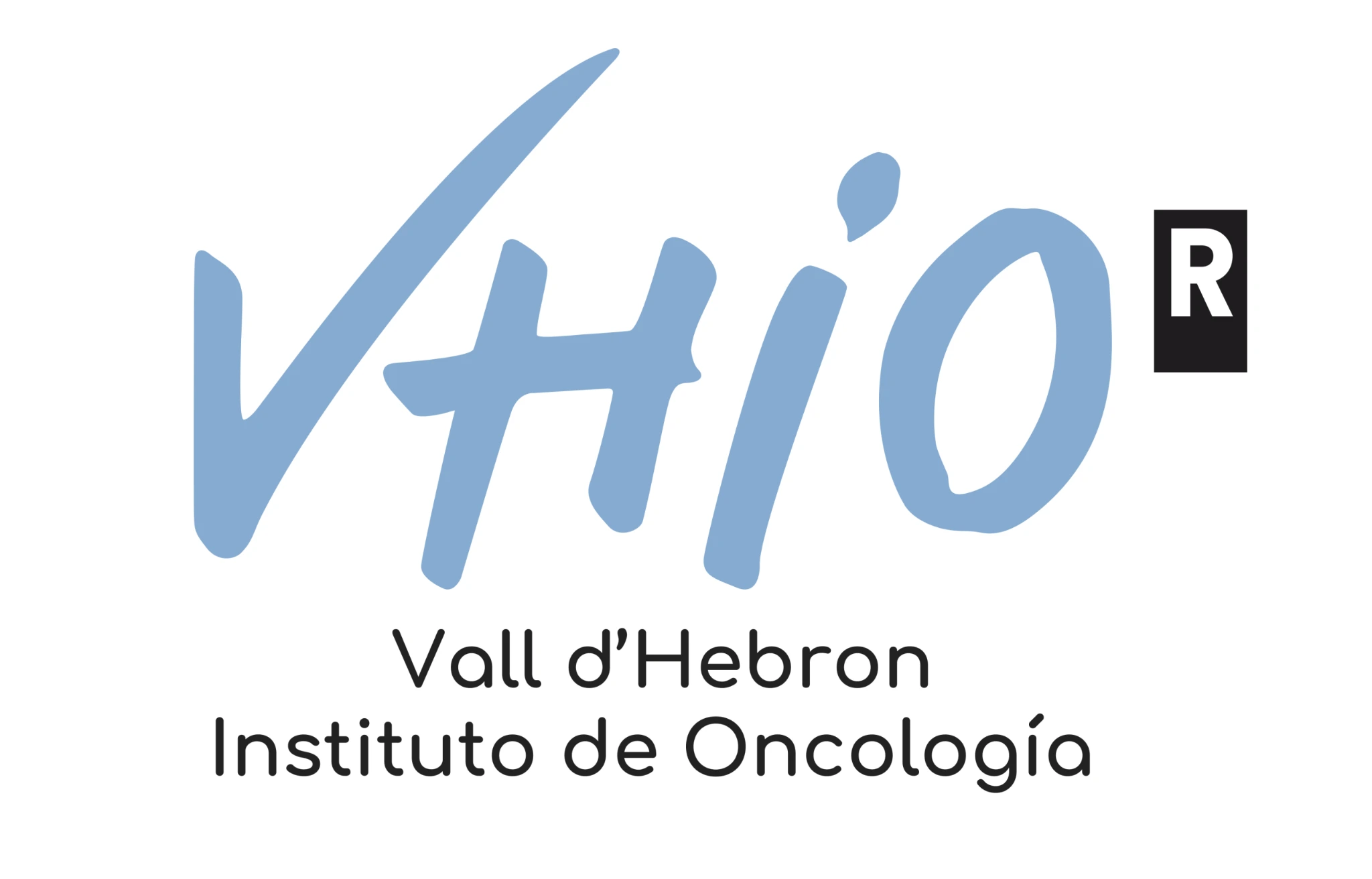 Logotipo del Vall d'Hebron Instituto de Oncología (VHIO).
